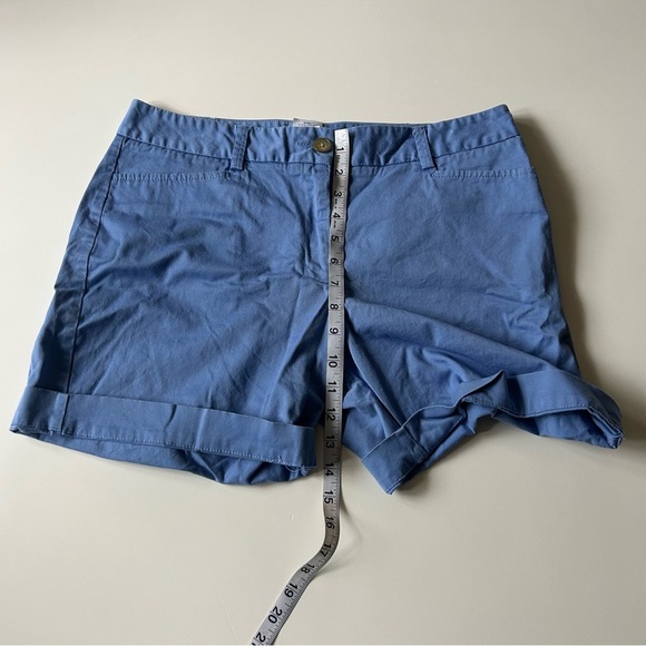 Lands' End Blue Bermuda Shorts Relaxed Fit - Picture 6 of 8